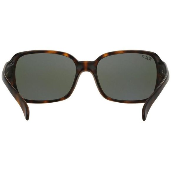 Ray-Ban Women Sunglasses Green Polarized Lens